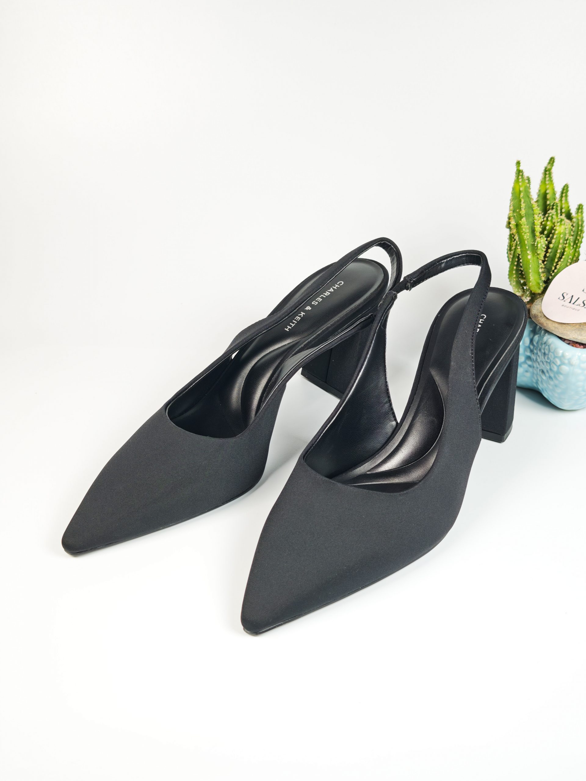 Giày slingback CNK mũi nhọn - Ảnh 3