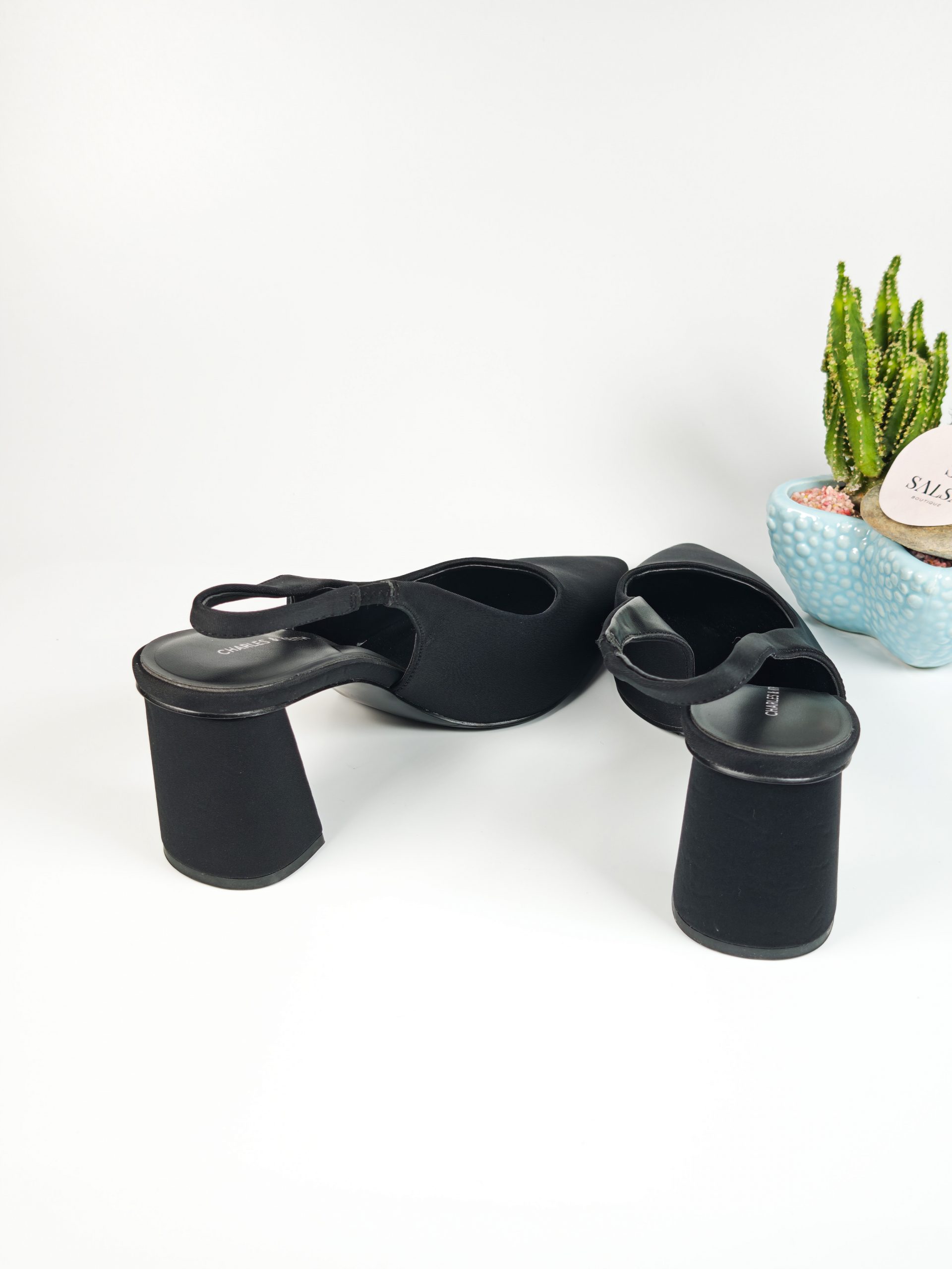 Giày slingback CNK mũi nhọn - Ảnh 4