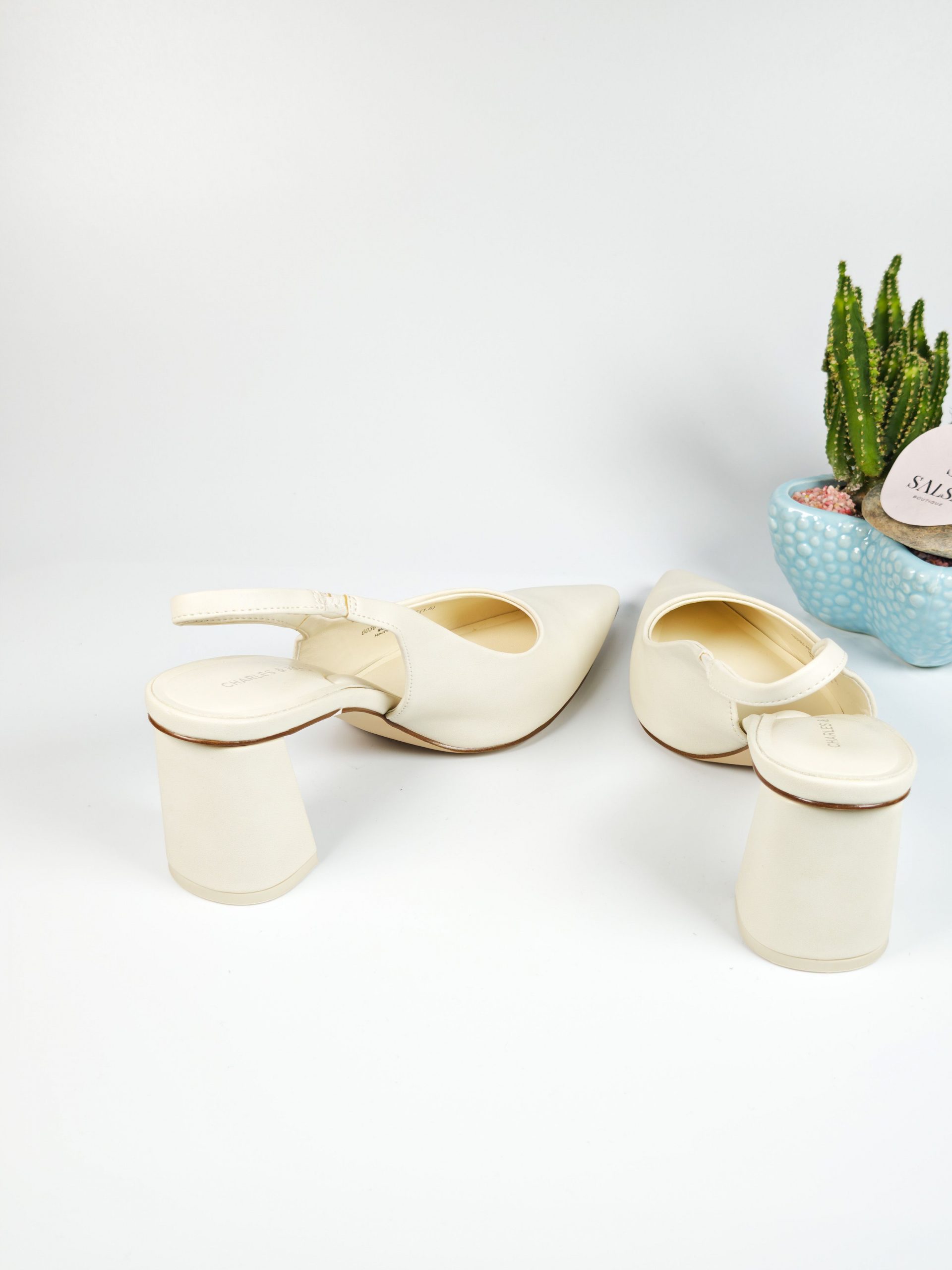 Giày slingback CNK mũi nhọn - Ảnh 10