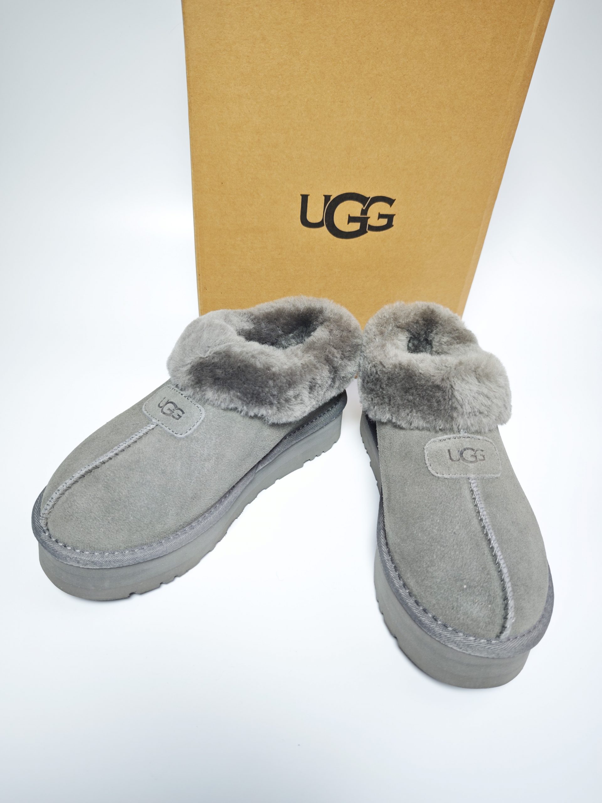 Giày boot UGG cổ lông cừu 5cm - Ảnh 9