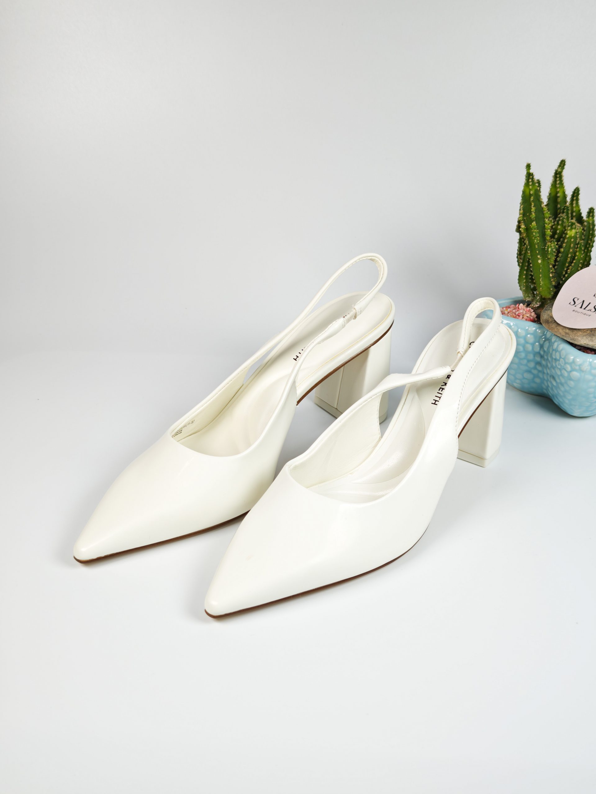 Giày slingback CNK mũi nhọn - Ảnh 6