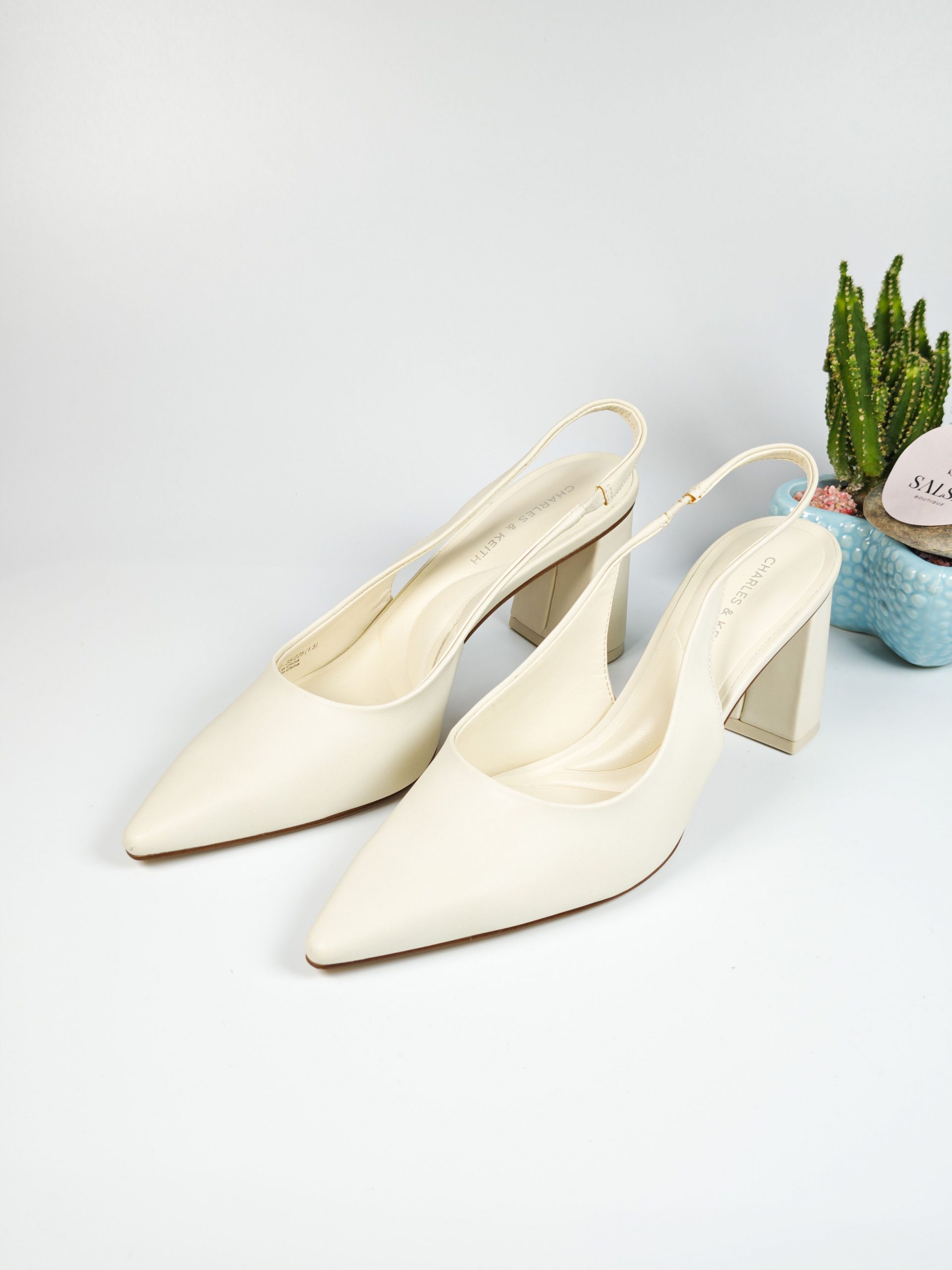 Giày slingback CNK mũi nhọn - Ảnh 9