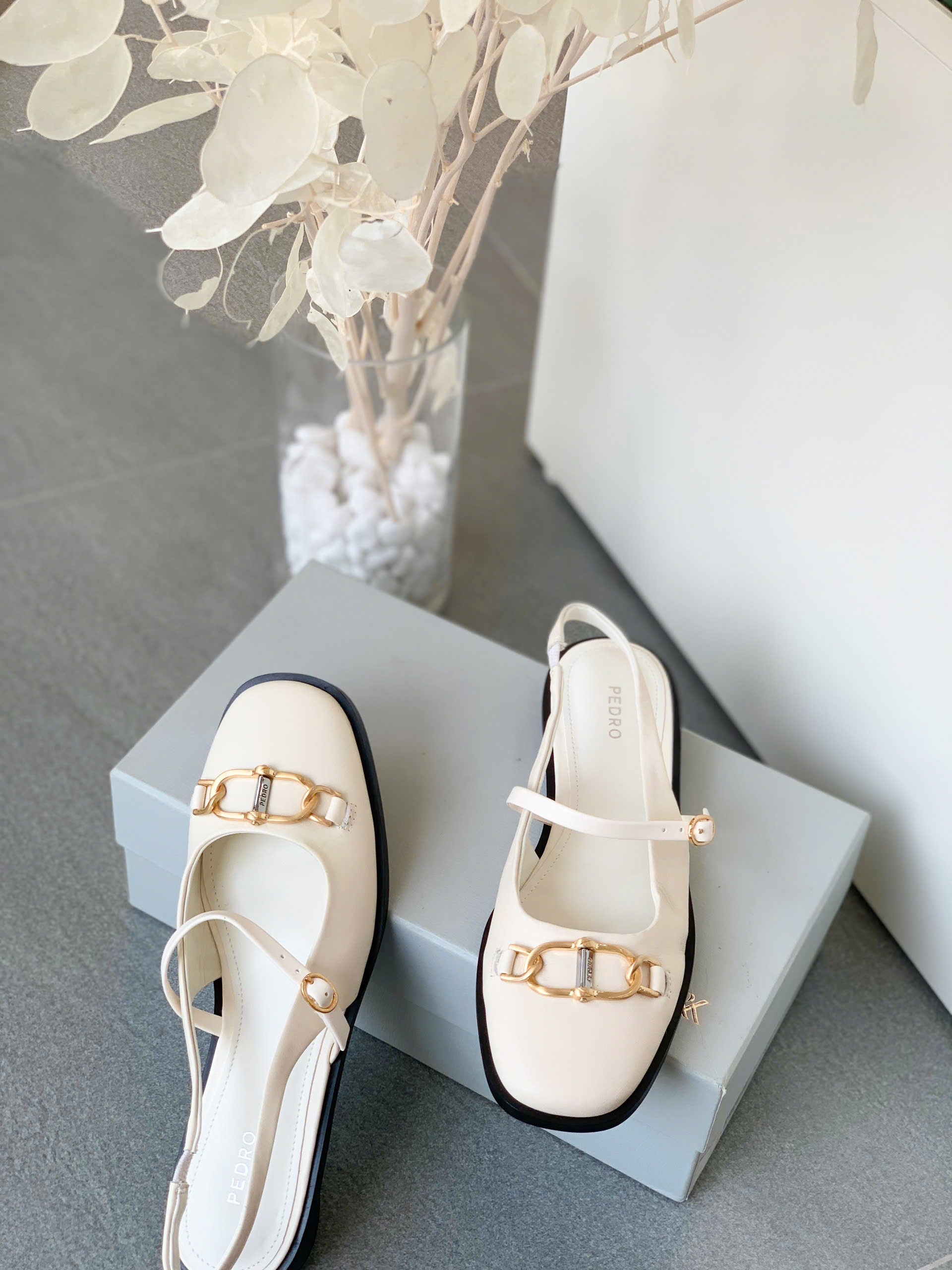 Giày slingback PEDRO bệt - Ảnh 4