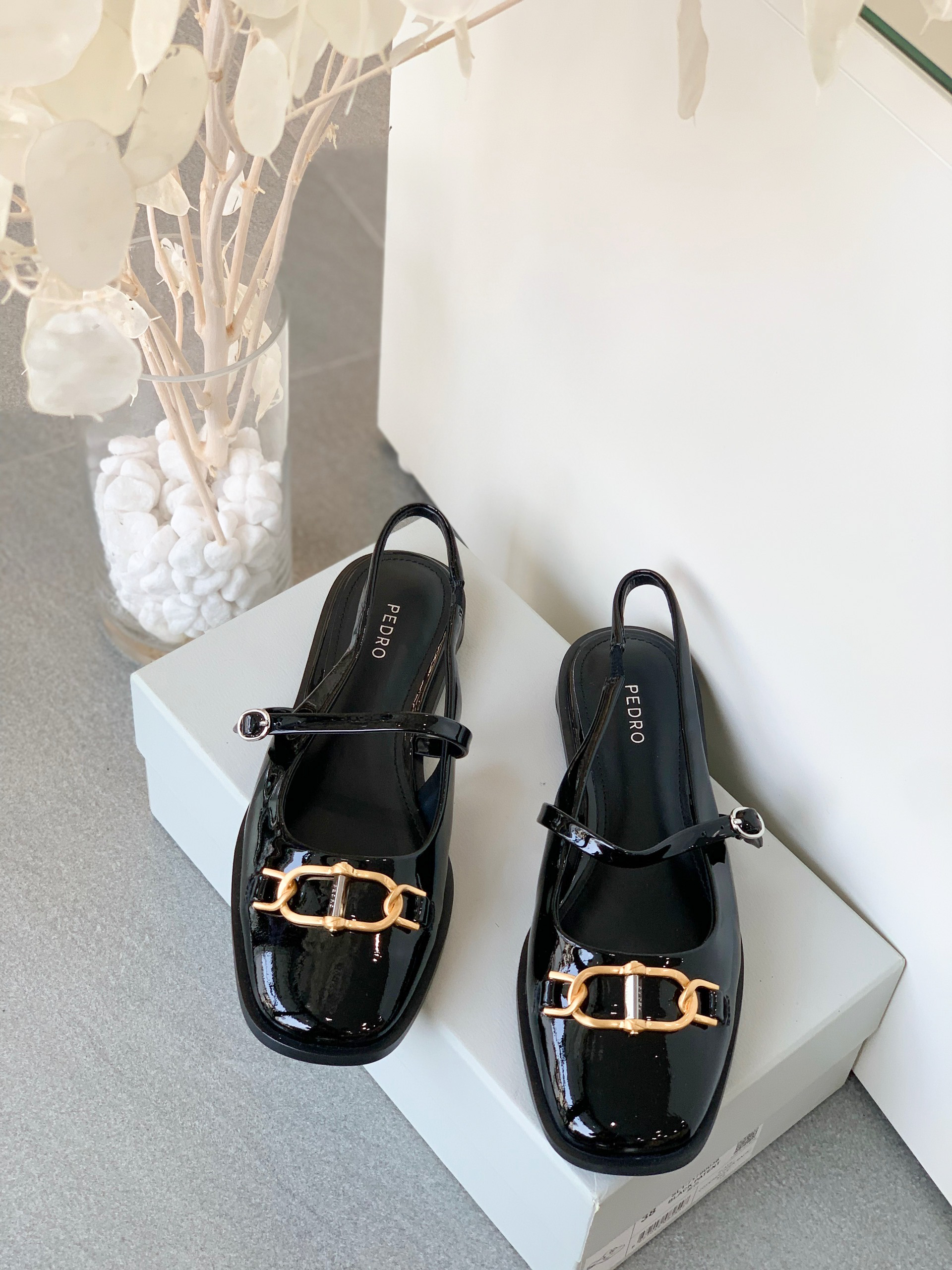 Giày slingback PEDRO bệt - Ảnh 8