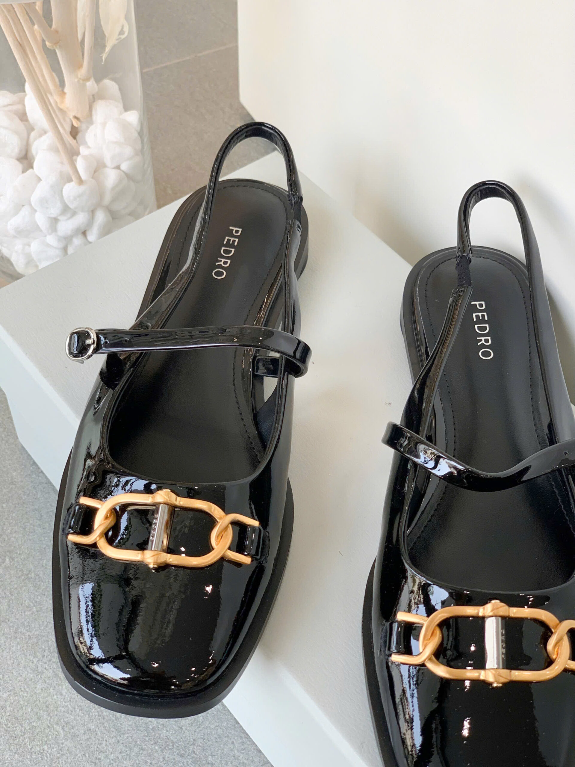 Giày slingback PEDRO bệt - Ảnh 9