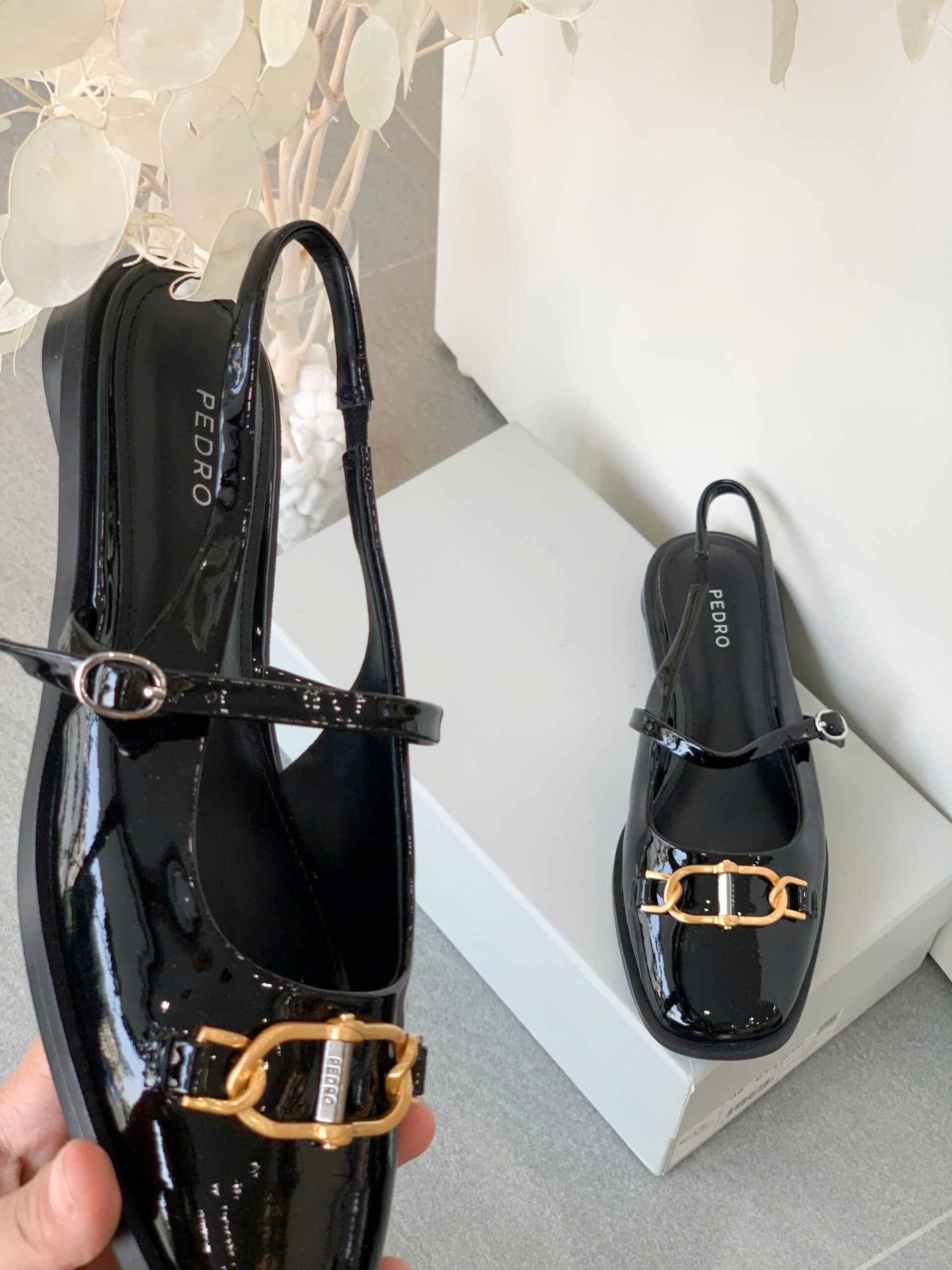 Giày slingback PEDRO bệt - Ảnh 10