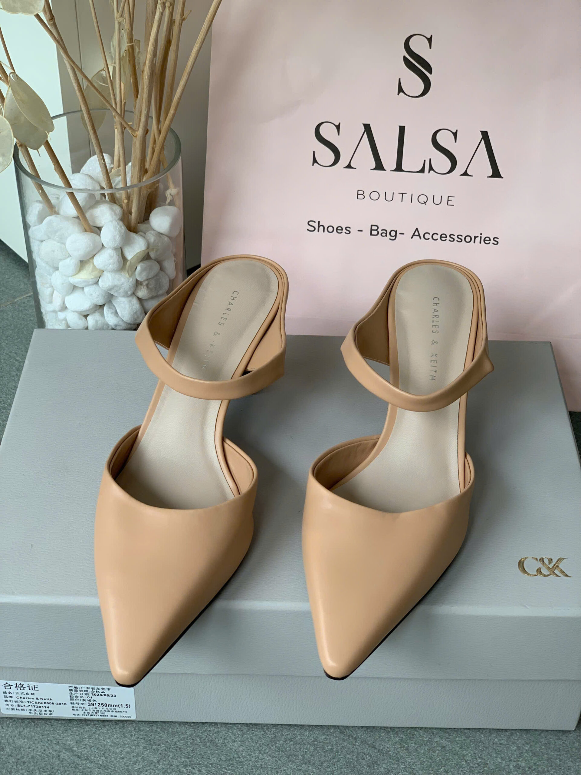 Giày sục CNK quai ngang - Ảnh 3