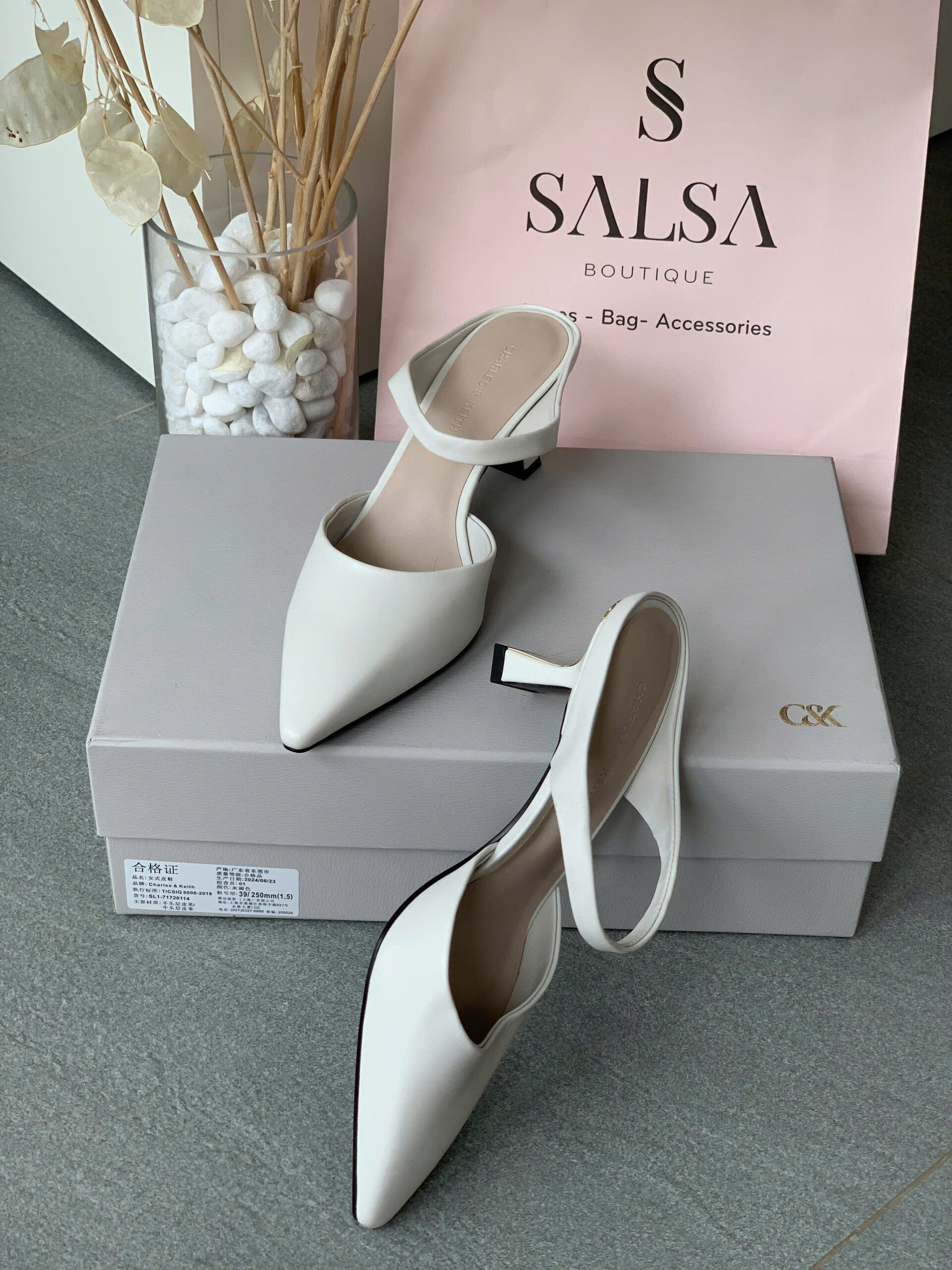 Giày sục CNK quai ngang - Ảnh 6