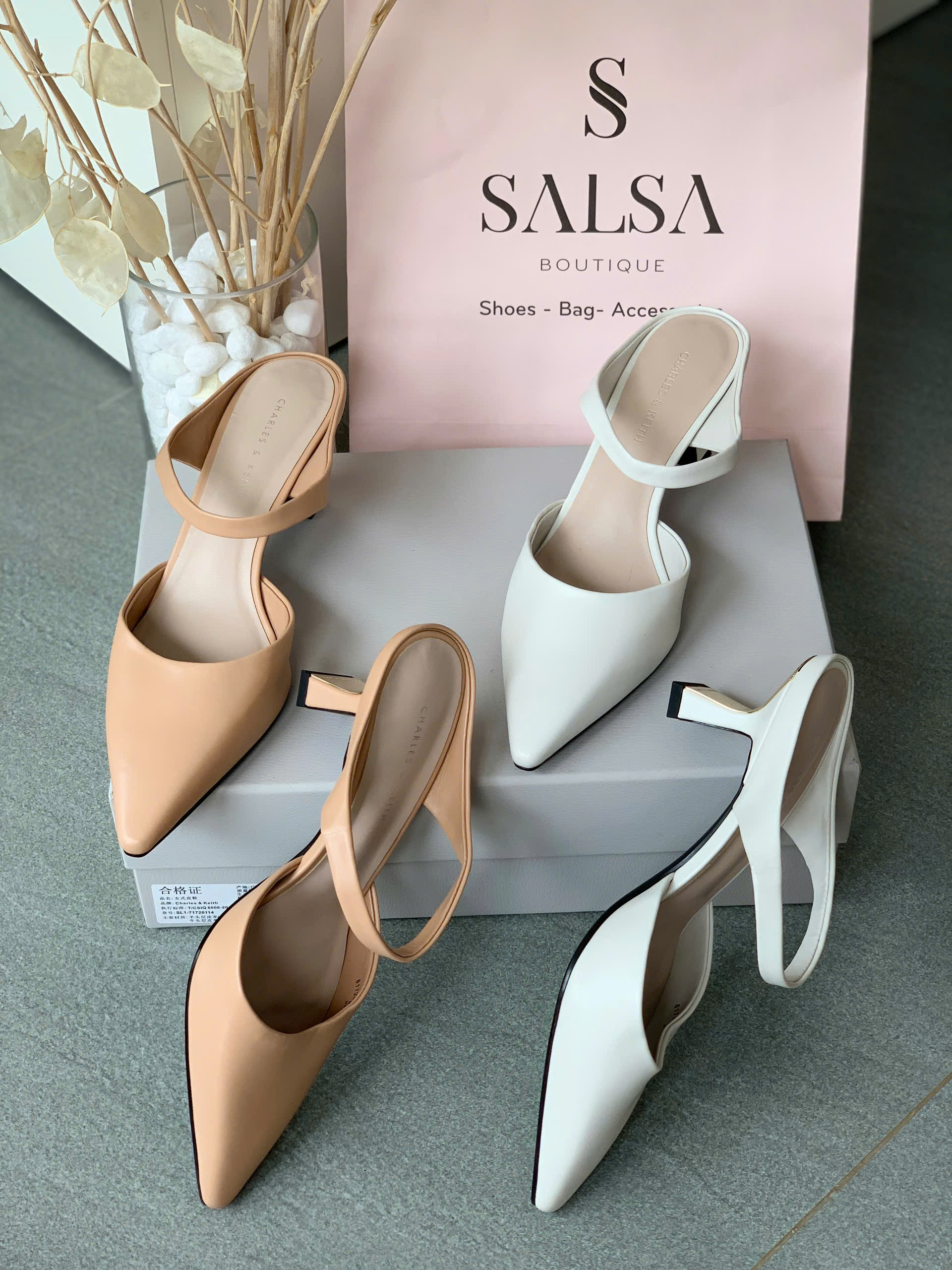 Giày sục CNK quai ngang - Ảnh 2