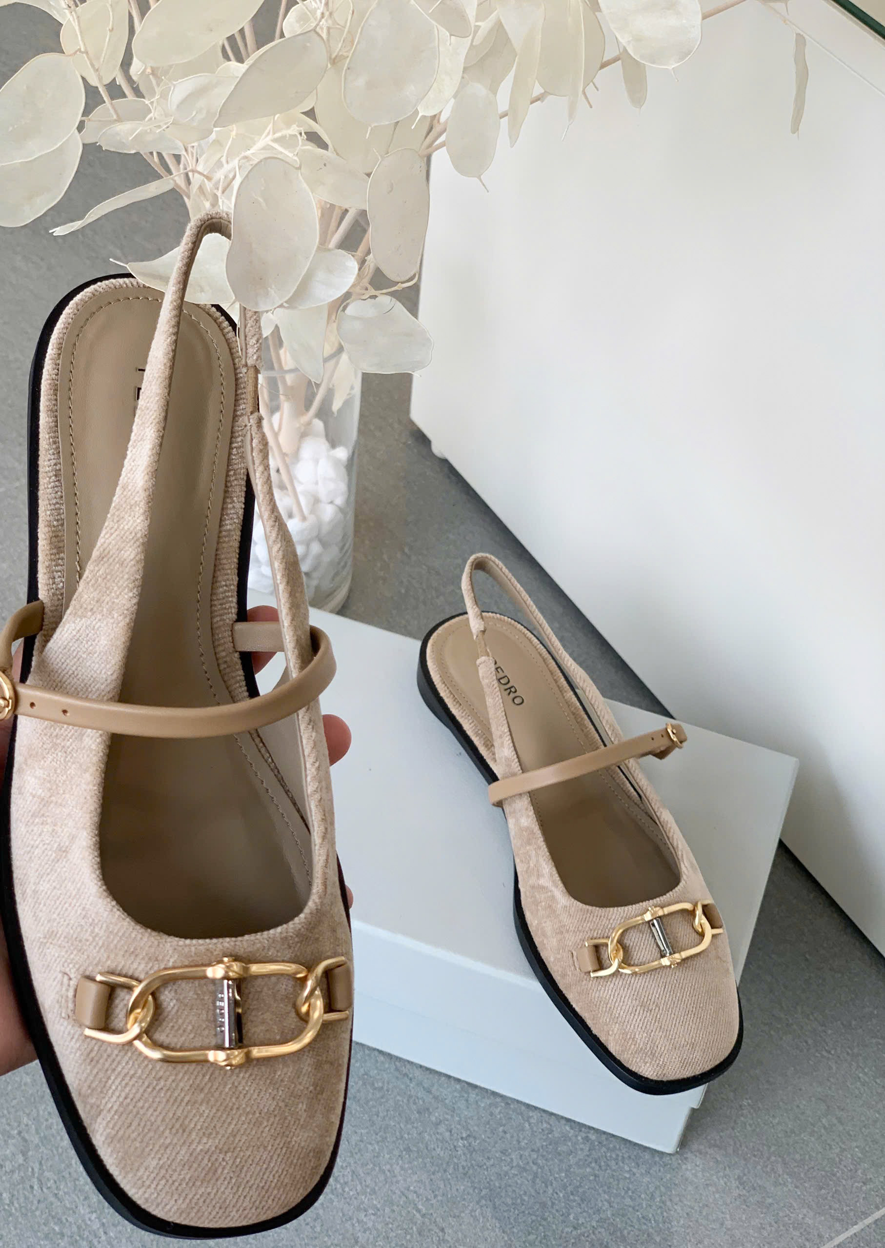 Giày slingback PEDRO bệt - Ảnh 6