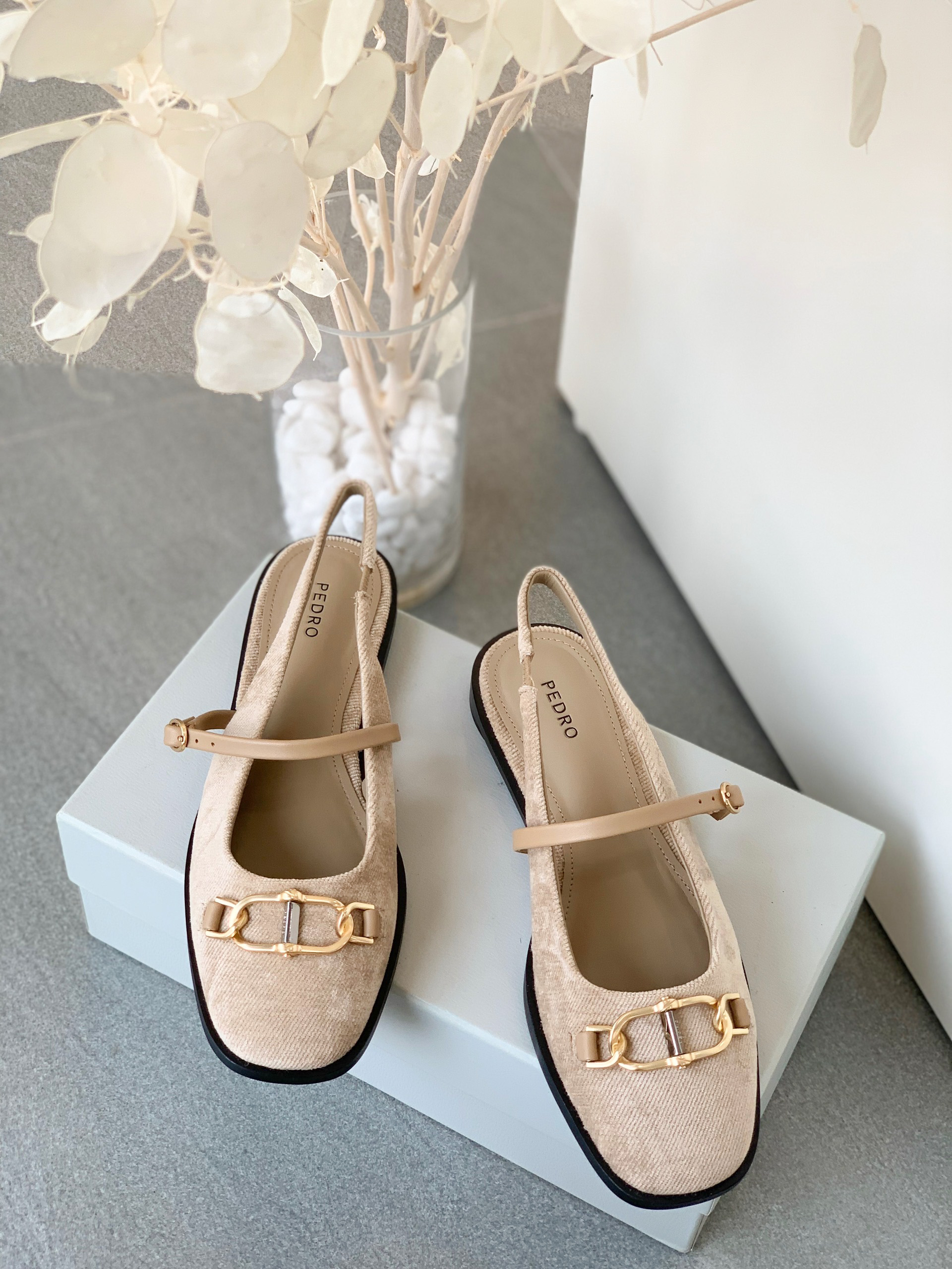 Giày slingback PEDRO bệt - Ảnh 5