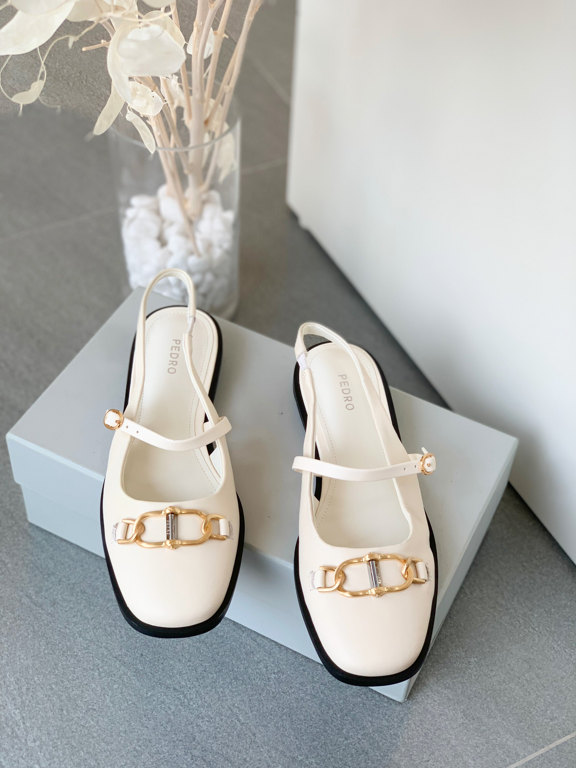 Giày slingback PEDRO bệt - Ảnh 2